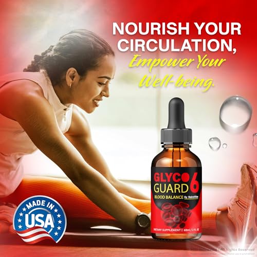 Frascos de gotas Glyco Guard 6 con mezcla natural para bienestar