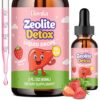 Frasco Hovika Zeolite Detox para niños sabor fresa 60ml