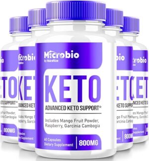 MicroBio Keto ACV pastillas para pérdida de peso paquete 5
