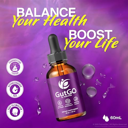 Paquete NutraVibe GutGo soporta bienestar del sistema digestivo