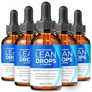 Paquete de Lean Drops con fórmula líquida para fitness y bienestar