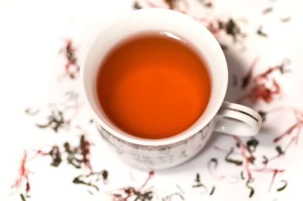 Mezcla de hierbas para té de hoja de gordolobo orgánico