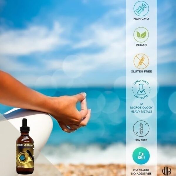 Frasco de Wildcraft Herbs tintura mezcla detox 2 oz natural