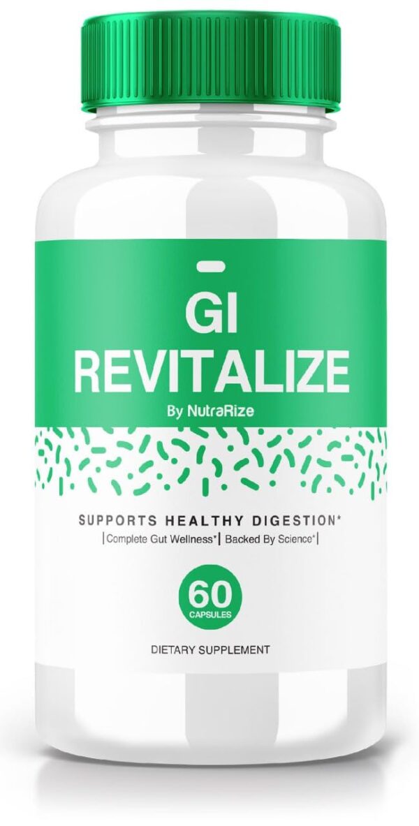 cápsulas gi revitalize suplemento para salud digestiva