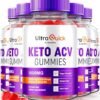 Paquete de gomitas Ultra Quick Keto ACV para pérdida de peso