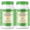 Paquete doble de cápsulas ThriveWell fórmula natural