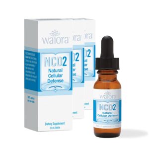 Gotas zeolita activada NCD2 Waiora para limpieza del cuerpo