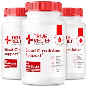 True Relief cápsulas paquete tres para energía y circulación