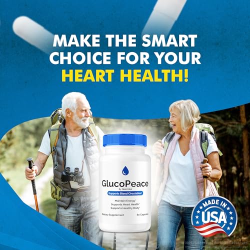 Lado trasero del envase Gluco Peace fórmula circulatoria natural