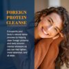 Detalles de la etiqueta del Foreign Protein Cleanse