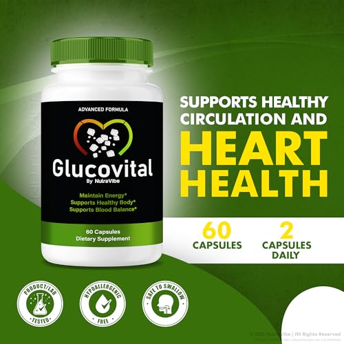 Cápsulas Glucovital mezcla natural para energía diaria