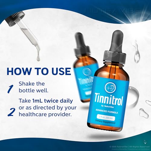 Soporte auditivo con Tinnitrol gotas NutraVibe