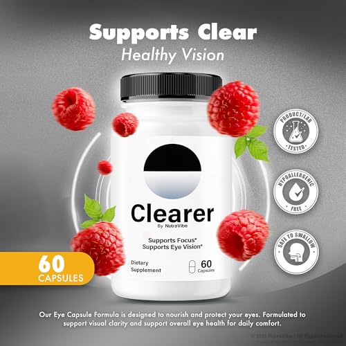 Paquete de 3 Clearer Capsules para soporte de visión