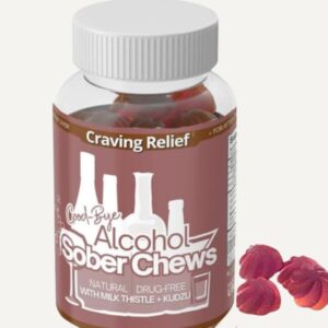 Gomitas Quit Alcohol en frasco