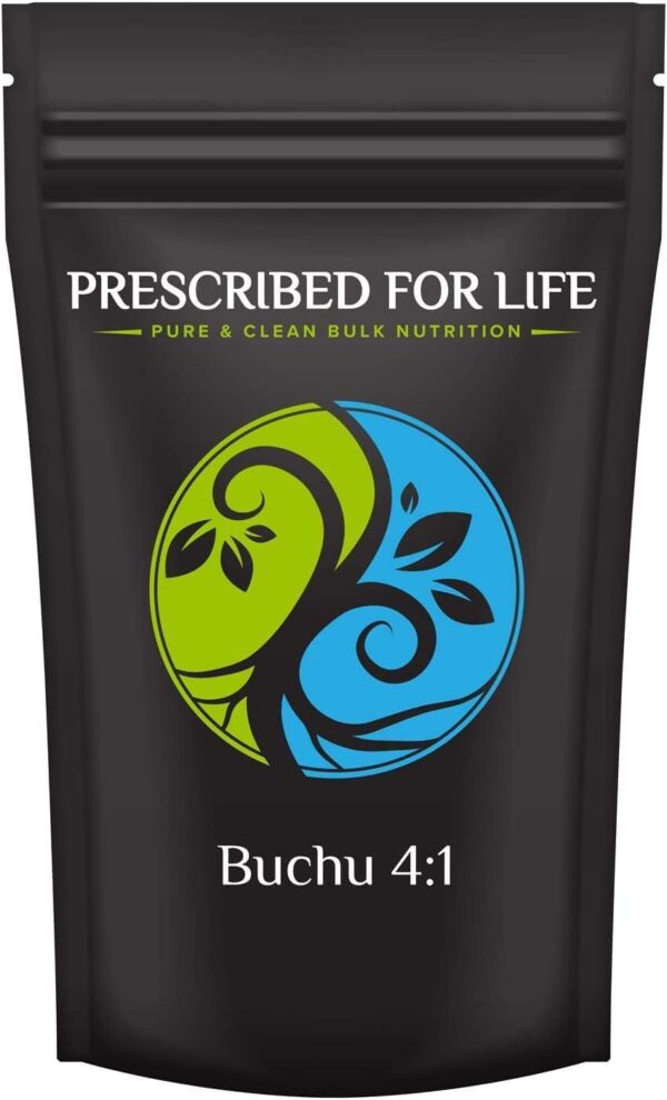 Bolsa polvo Buchu Prescribed For Life 4:1 extracto natural