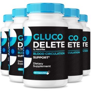 Paquete de suplemento Gluco Delete para energía y equilibrio