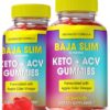 Paquete gomitas NutraRize Baja Slim Keto vinagre sidra manzana