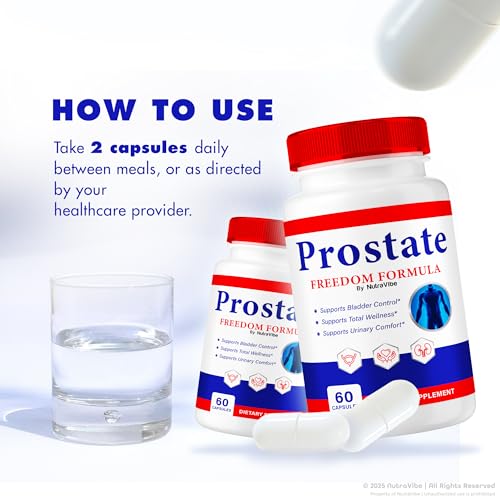 Capsulas NutraVibe Fórmula Libertad Próstata ventajas completas