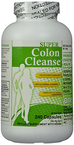 Health Plus Súper Limpieza de Colon cápsulas paquete