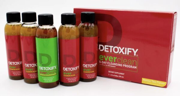 Pegatina y bolsa para programa Detoxify Ever Clean