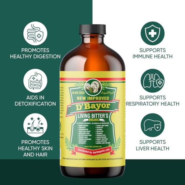Herboganic Limpiador Detox Natural vista lateral botella