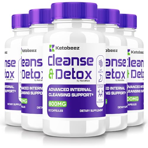 ketobeez detox cápsulas paquete 5 botellas