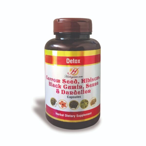 HERBOGANIC cápsulas detox natural 60 unidades