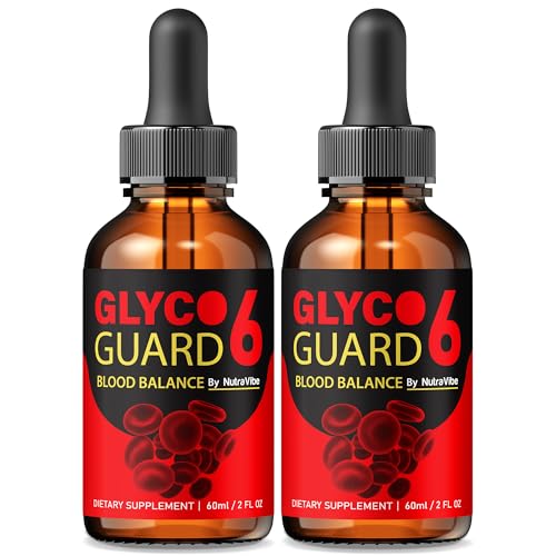 Botella de gotas líquidas Glyco Guard 6 para circulación y salud