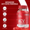 Etiqueta trasera gomitas My Pure Essential ACV Keto rize labs