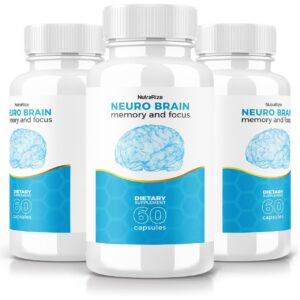 Botella cápsulas Neuro Brain para memoria y concentración
