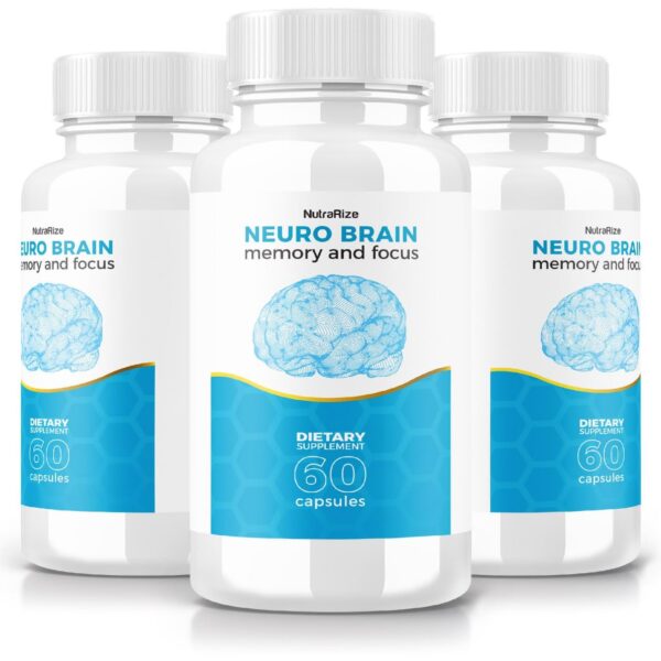 Botella cápsulas Neuro Brain para memoria y concentración