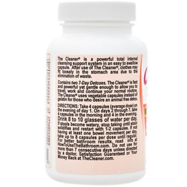 The Cleaner suplemento detox femenino conveniente y rápido