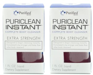 Botella Wellgenix Puriclean detox corporal sabor Fruit Punch