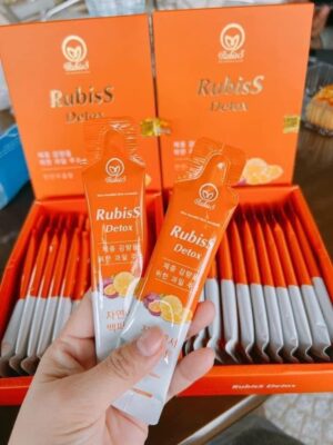 Rubiss jugo detox frutas piña maracuyá 12 pack 20ml