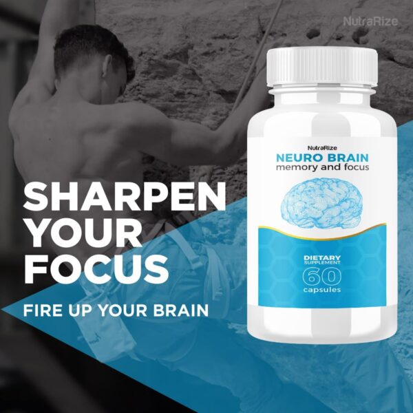 Suplemento Neuro Brain enfoque concentración 60 cápsulas