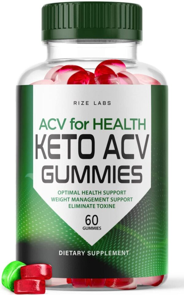 rize labs gominolas Keto ACV suplemento pérdida peso 60 gomitas