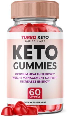 Gomitas Turbo Keto ACV 60 piezas rize labs