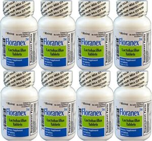 Paquete de probióticos Floranex para salud del colon Rising Pharmaceuticals