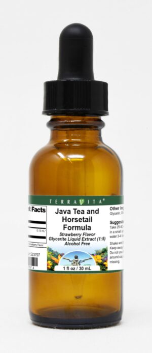Extracto líquido glicerito Té Java y Cola de Caballo TerraVita