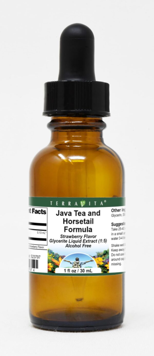 Extracto líquido glicerito Té Java y Cola de Caballo TerraVita