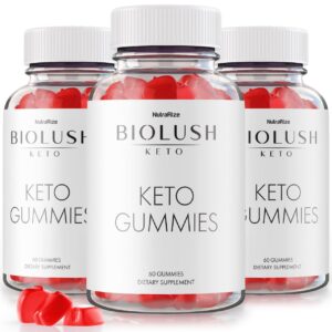 Paquete Biolush Keto Gummies 180 gomitas para peso