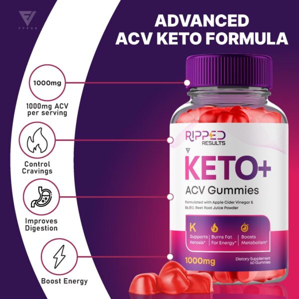 Complemento Keto+ACV Fyvus 120 gominolas envase