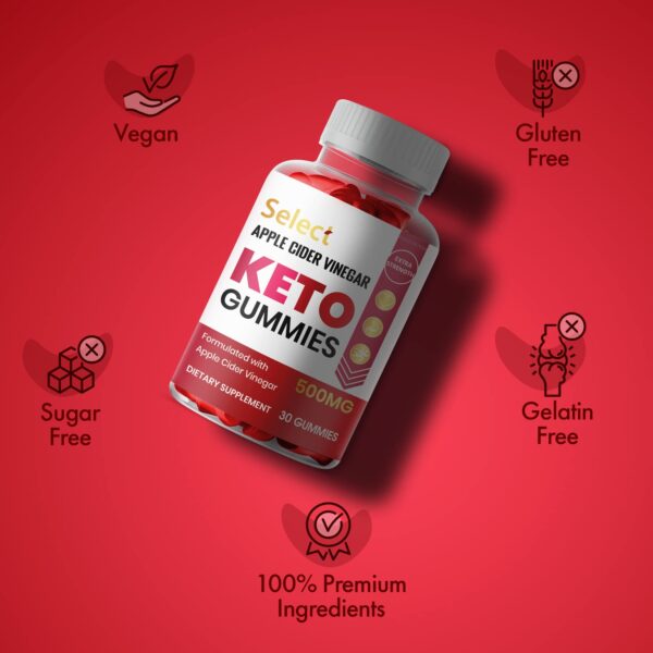 Gomitas apoyo cetogénico Gold Nutra Select Keto ACV