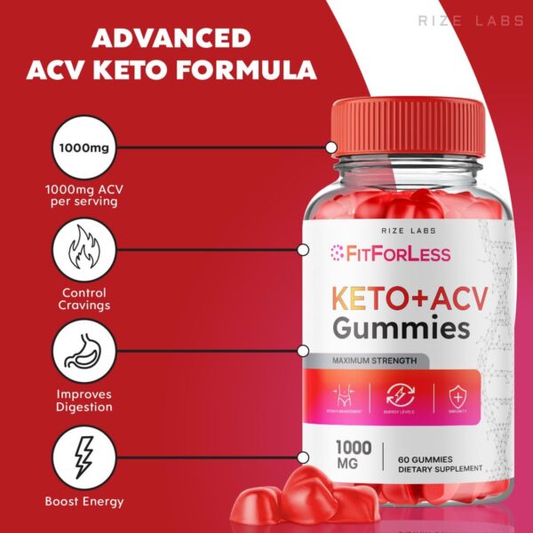 Gomitas FitforLess para dieta keto y grasa abdominal