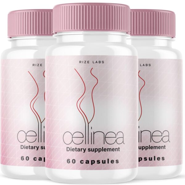 Frasco Cellinea cápsulas piel saludable hidratación