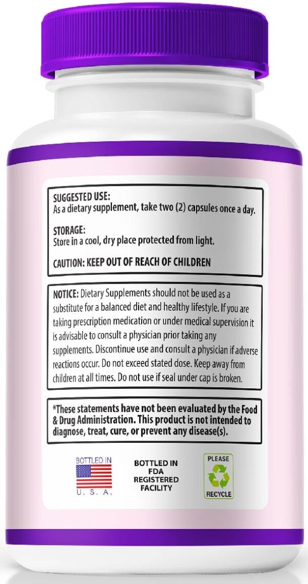 Paquete de 3 Femme Viva+ cápsulas naturales