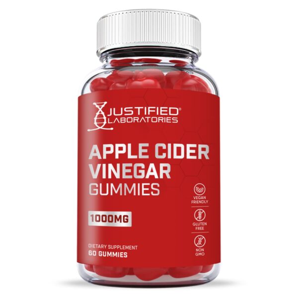 Justified Laboratories gomitas ACV con pomegranate y beetroot