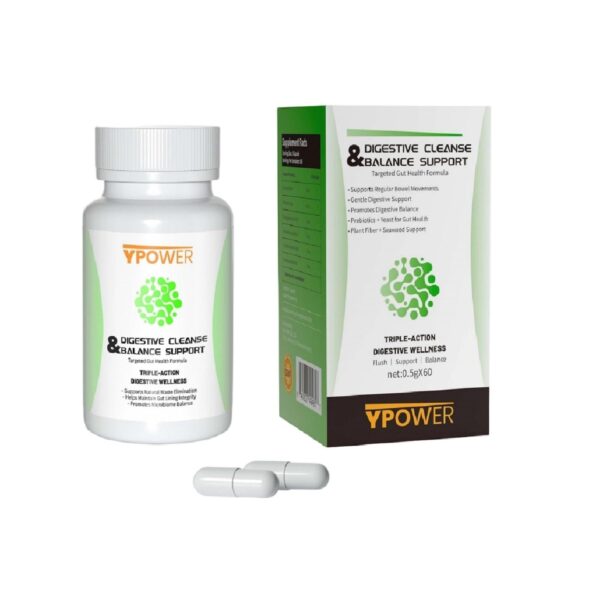 Frente del envase Ypower Colon Cleanse Detox