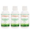 Paquete de 3 supershots Dr Wheatgrass extracto claro