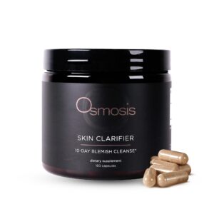 Frasco Osmosis Skin Clarifier para limpieza de piel y acné